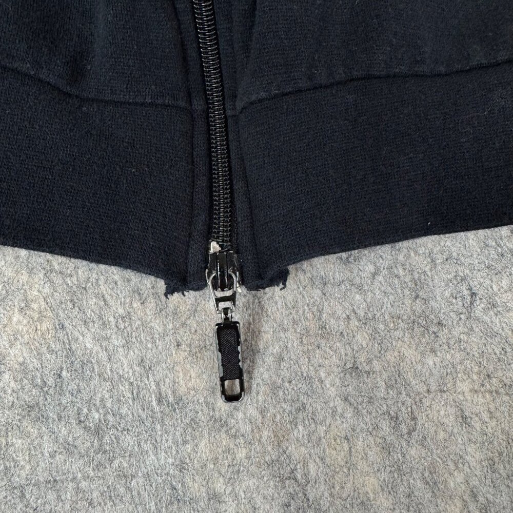 Vintage Anchor Blue Track Jacket Zip Up Cropped Small Graphic Navy Blue - Picture 8 of 10